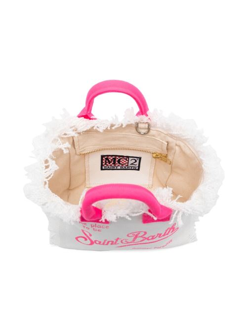 Borsa tote bianca MC2 SAINT BARTH | VANITY MINI1125